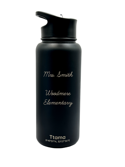 Teacher Appreciation Ripple Water Bottle