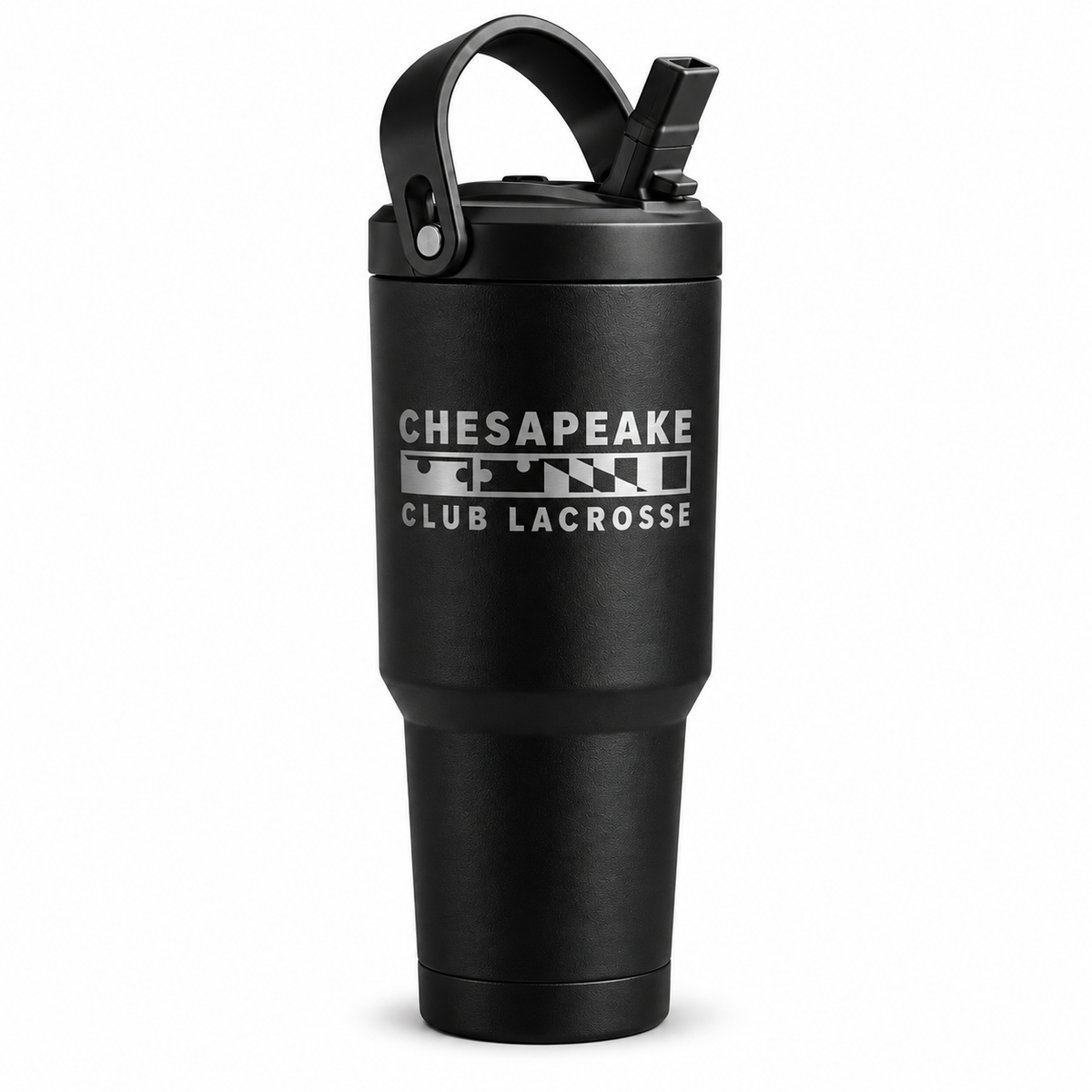 Chesapeake Club Lacrosse 32oz Tumbler (White)