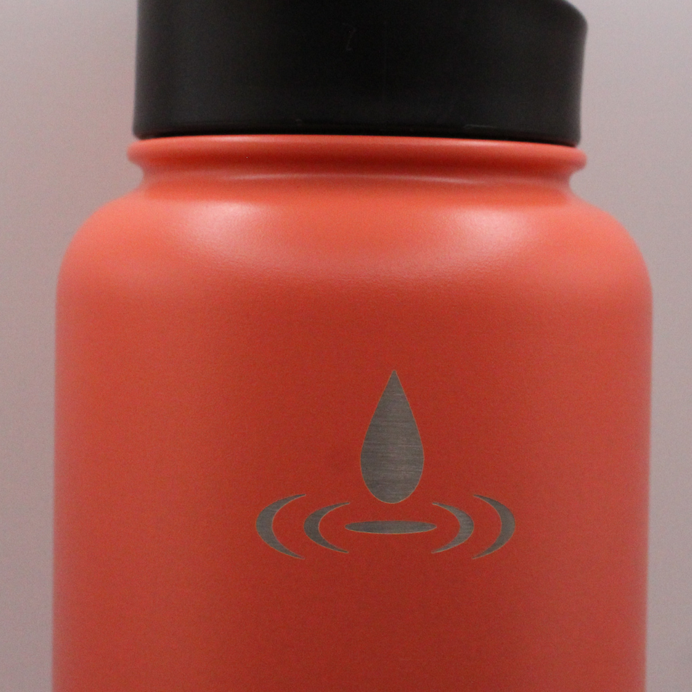 coral ripple bottle