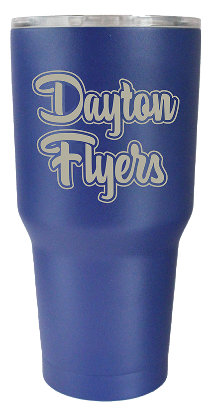 Dayton Flyers Script 30oz Tumbler