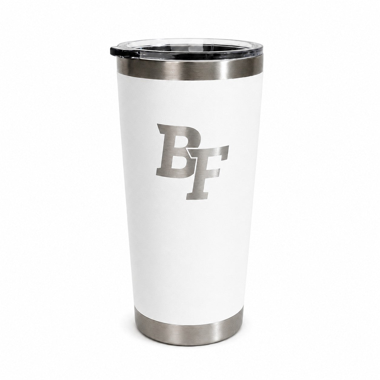 Beaver Falls Tigers 20 oz. White Tumbler "BF Logo"