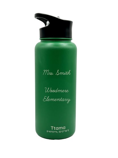 Teacher Appreciation Ripple Water Bottle