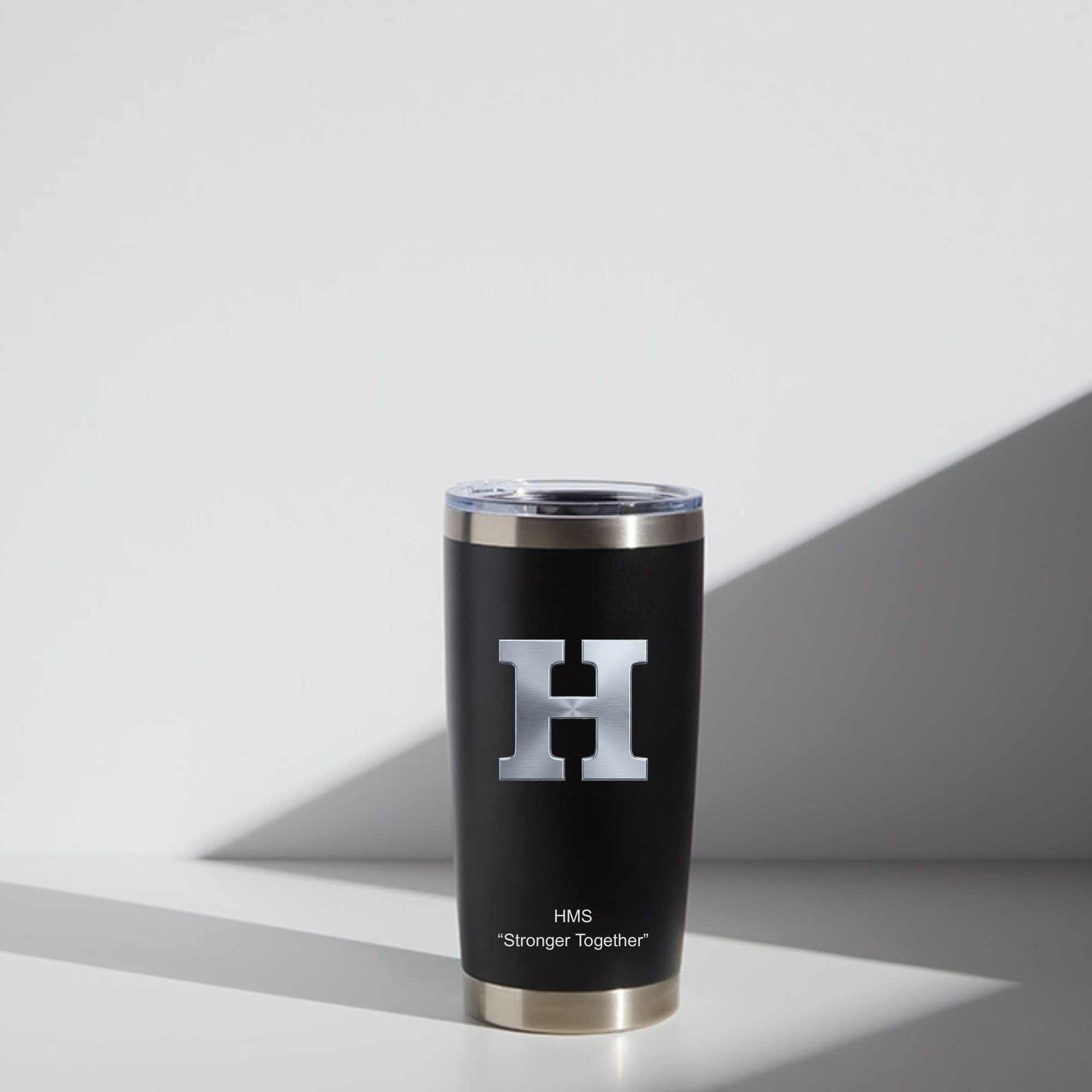 Highland Hornet Stronger Together Block "H" 20 oz Tumbler