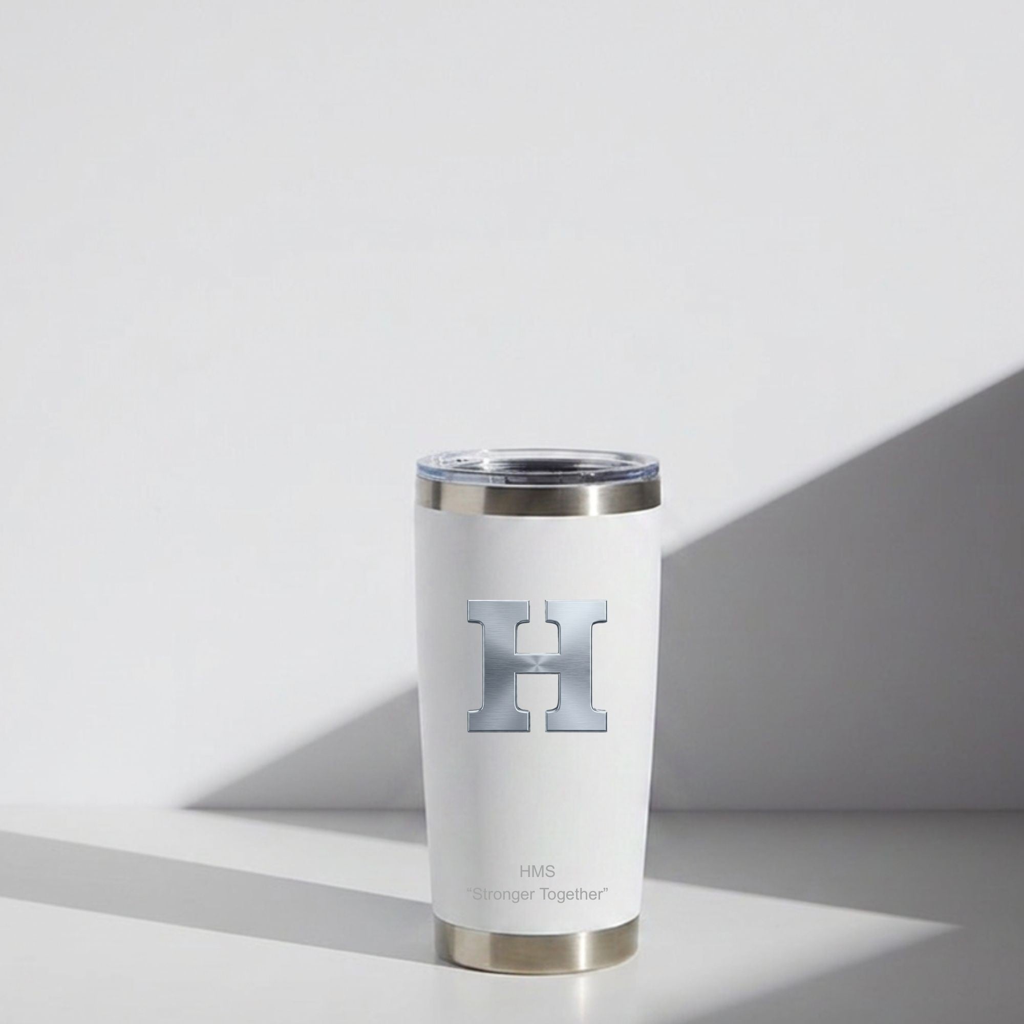 Highland Hornet Stronger Together Block "H" 20 oz Tumbler