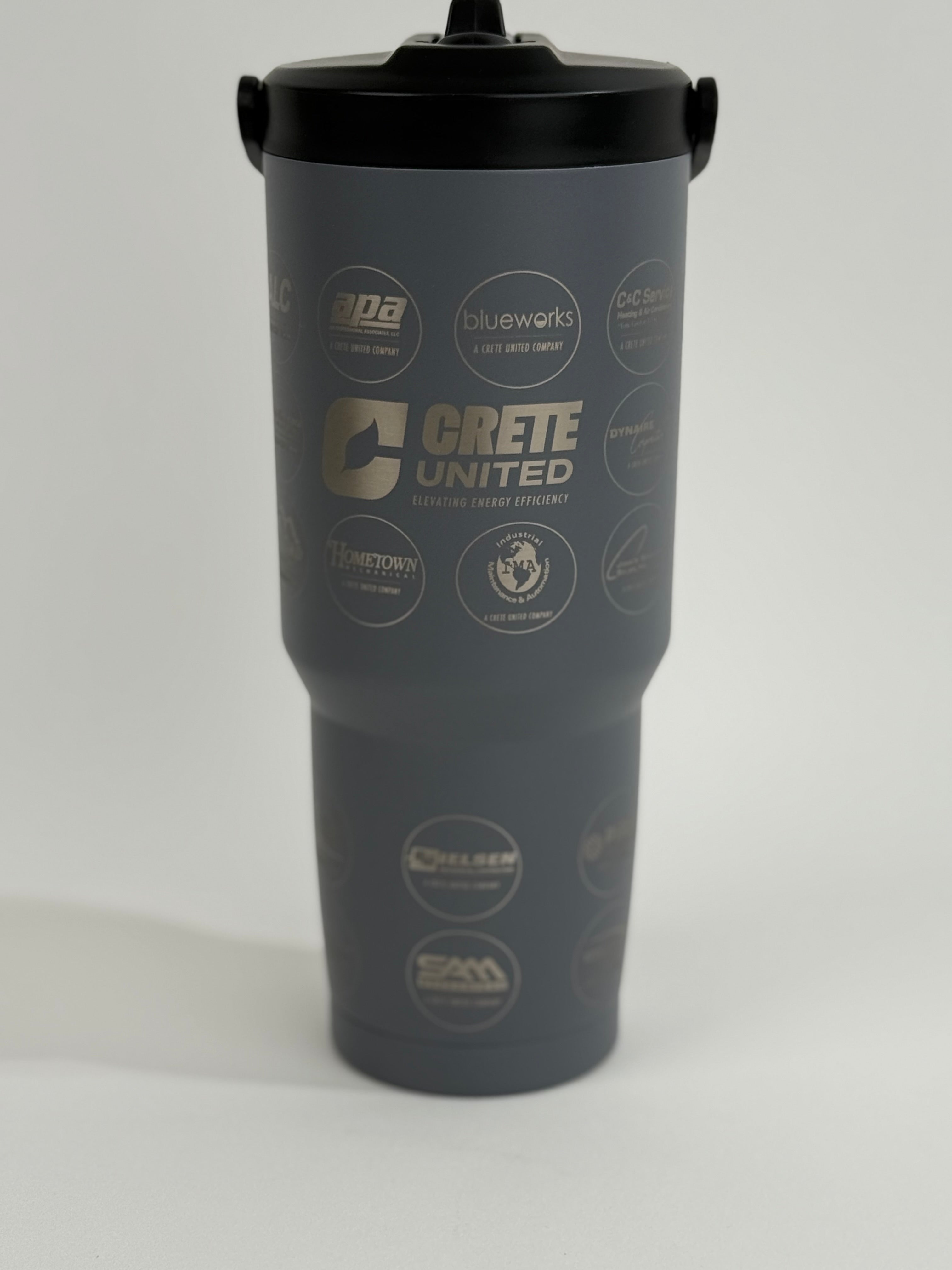 32 oz Crete United Custom Stainless Steel Tumbler