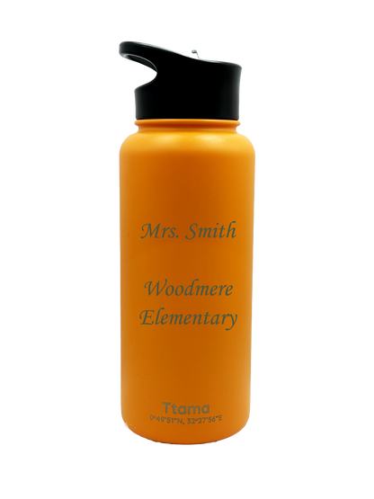 Teacher Appreciation Ripple Water Bottle