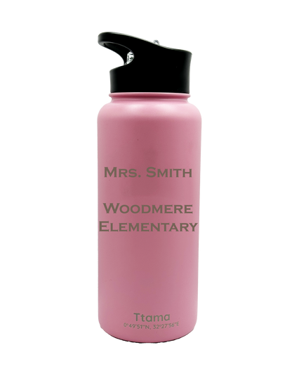 Teacher Appreciation Ripple Water Bottle