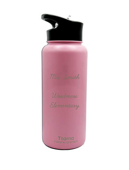 Teacher Appreciation Ripple Water Bottle