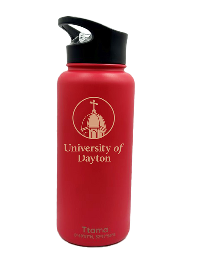 University of Dayton Chapel 32oz. Ripple Bottle