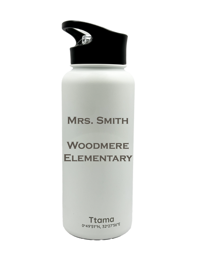 Teacher Appreciation Ripple Water Bottle