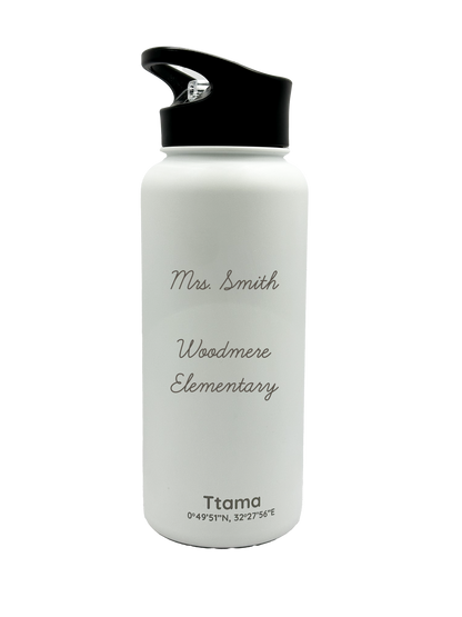 Teacher Appreciation Ripple Water Bottle