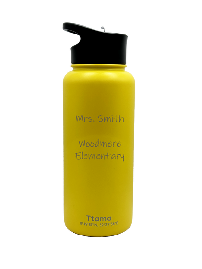 Teacher Appreciation Ripple Water Bottle