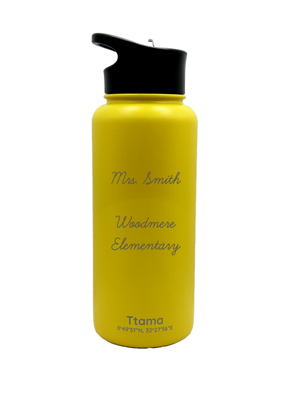 Teacher Appreciation Ripple Water Bottle